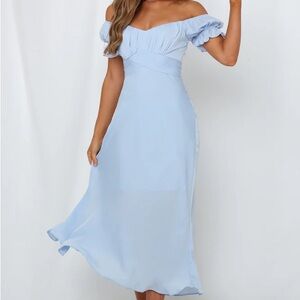 💙Light blue Petal and Pup dress